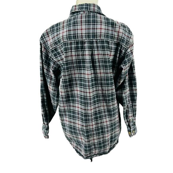 Vintage Moose Creek Flannel Shirt Grunge Hip Hop Rappers Mens Large - Picture 3 of 8